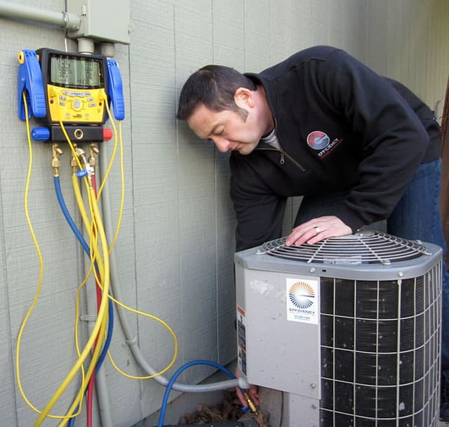 Matt Rohman, owner of Efficiency Heating & Cooling