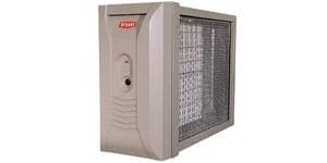 Whole-home air cleaner for HEPA filtration