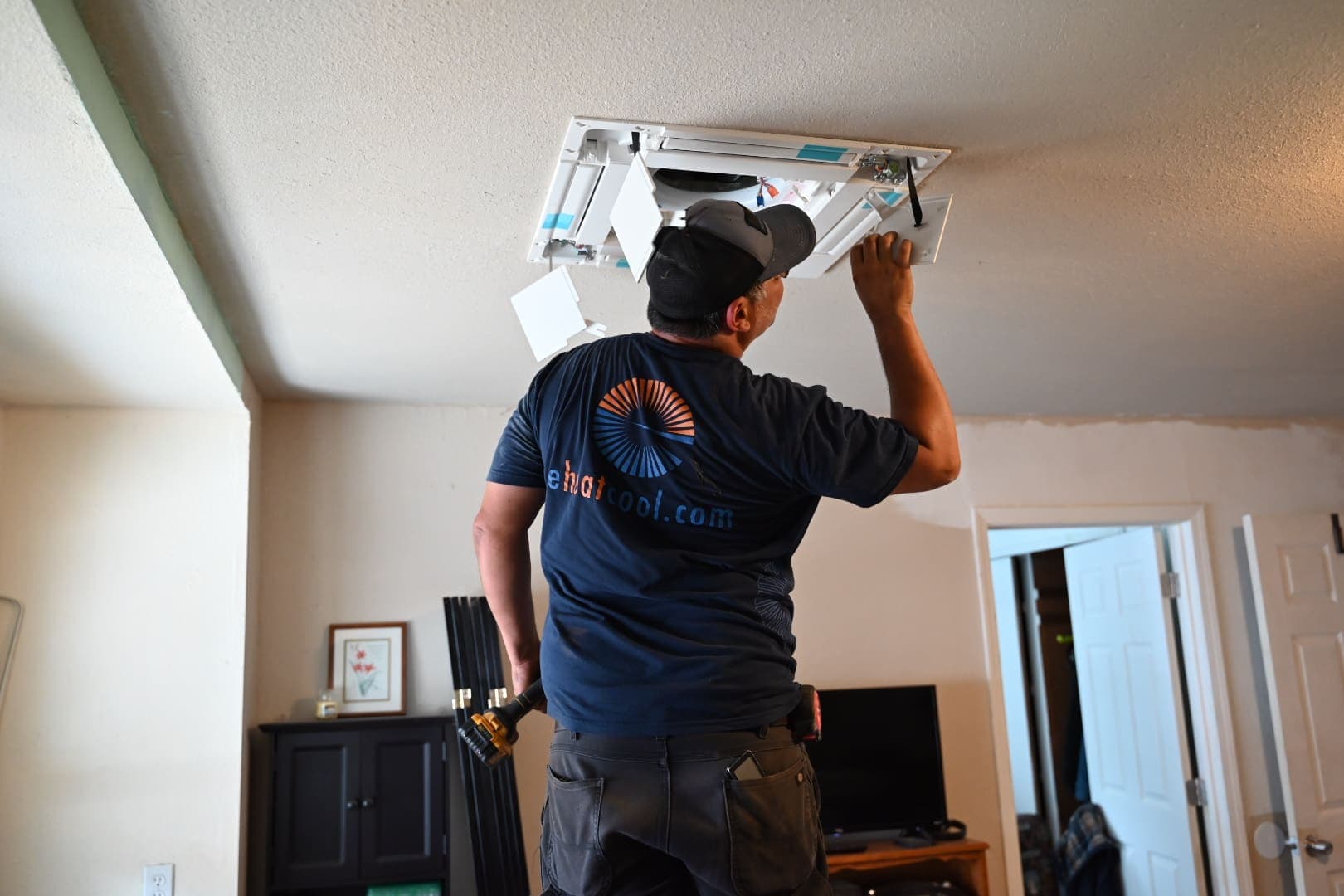 Ductless Mini Split Cassette Installation Portland