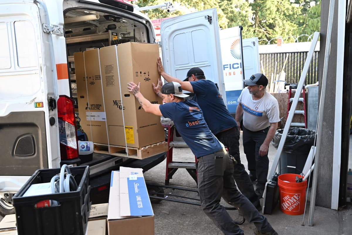 Efficiency Heating & Cooling Mini-Split Installation