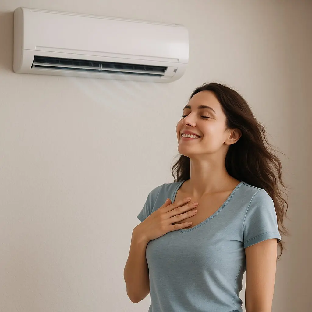 How does an AC unit work in Portland?